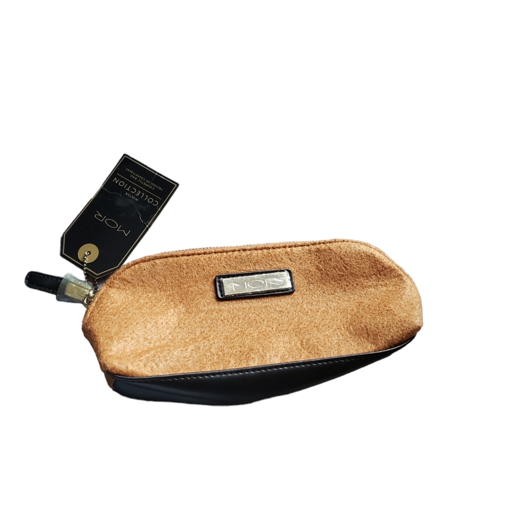 Mor Cosmetic Bag Make Up Bag Black/brown Winter Collection NWT